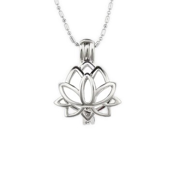 Lotus Necklace & Oyster